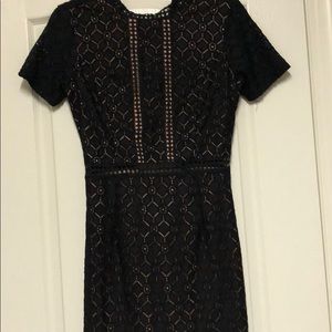 Delicate black dress